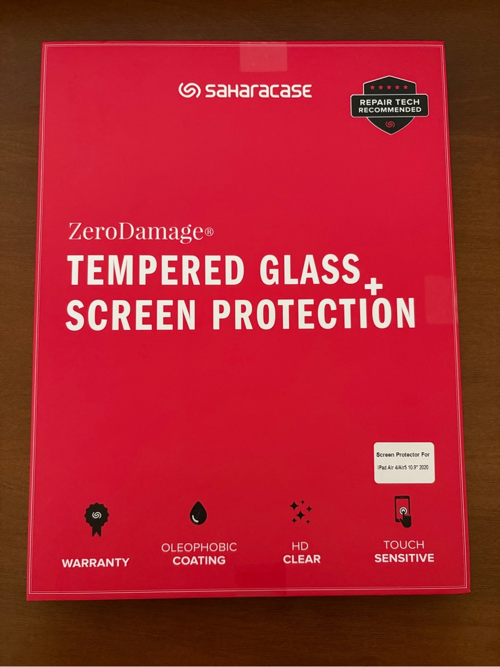 SaharaCase iPad Glass Screen Protector - Brand new in box for iPad Air 4/5